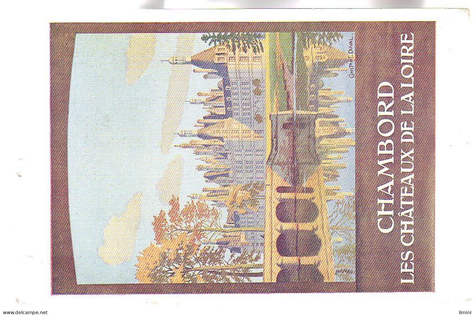 41 - CHAMBORD - CARTE ILLUSTRÉE - Le CHÂTEAU - - Chambord