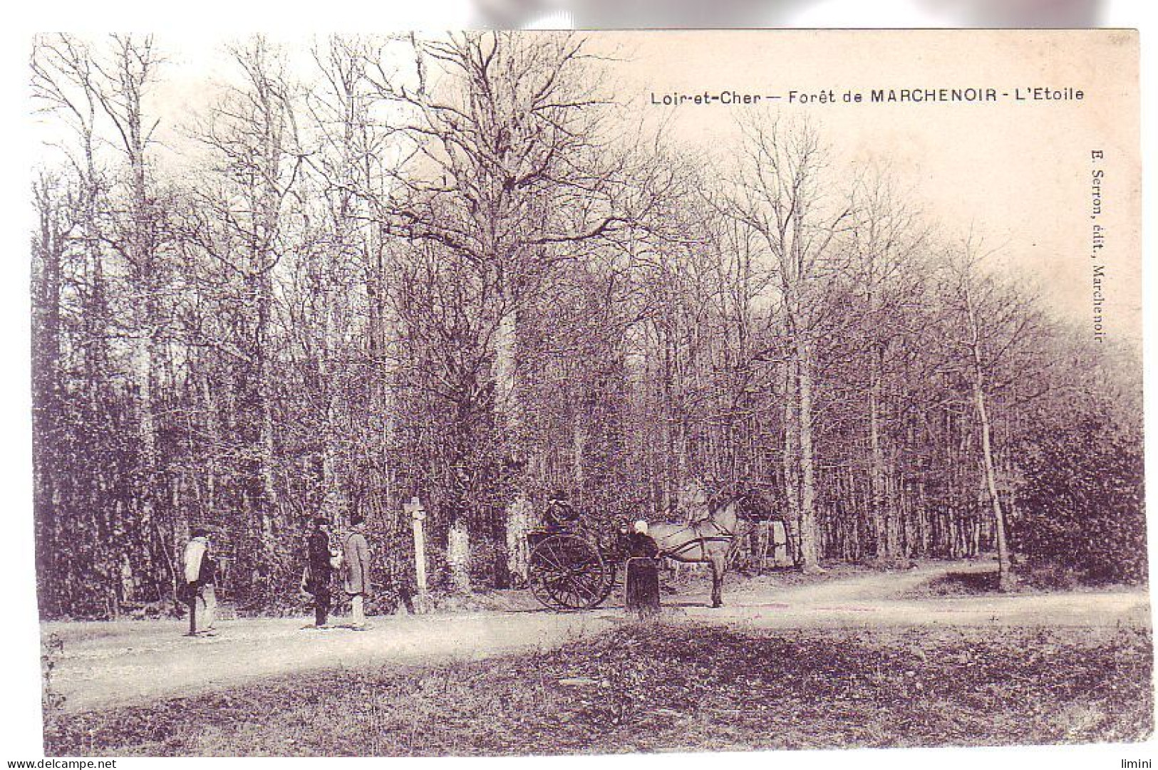 41 - MARCHENOIR - FORT - L'ETOILE - ATTELAGE - ANIMÉE - - Marchenoir