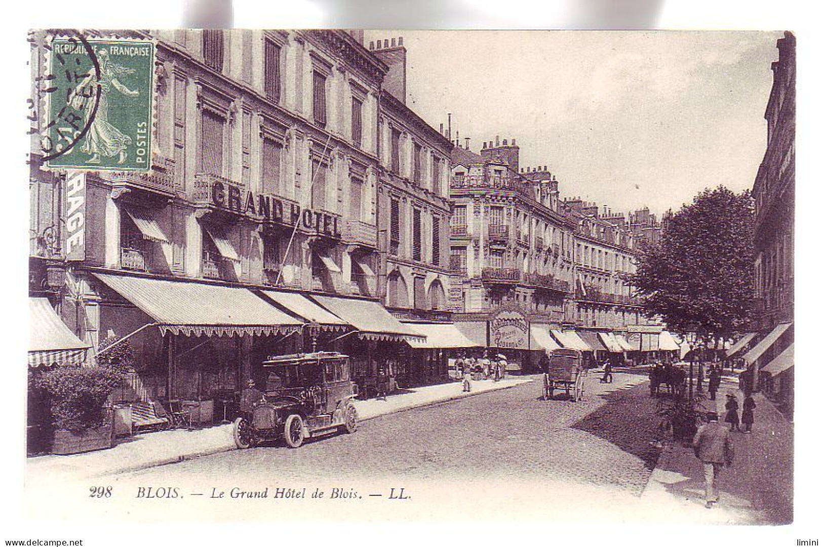 41 - BLOIS - Le GRAND HTEL - AUTOMOBILE - ANIMÉE - - Blois