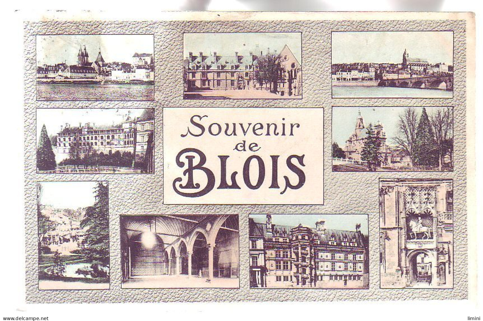 41 - BLOIS - MULTIVUES SOUVENIR - COLORISÉE - - Blois