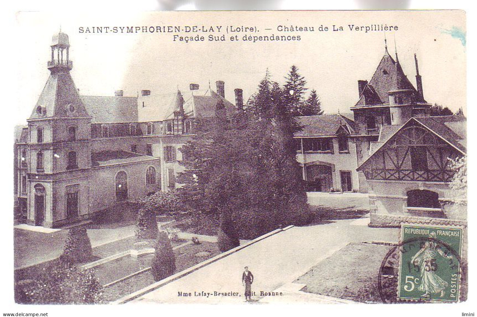 42 - SAINT SYMPHORIEN-de-LAY - CHÂTEAU De La VERPILLIERE - ANIMÉE - - Andere & Zonder Classificatie