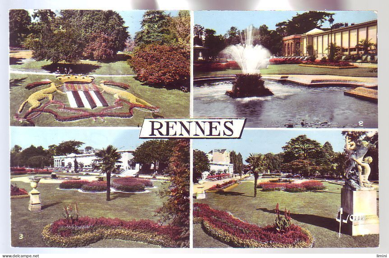 35 - RENNES - MULTIVUES DES JARDINS De THABOR - - Rennes