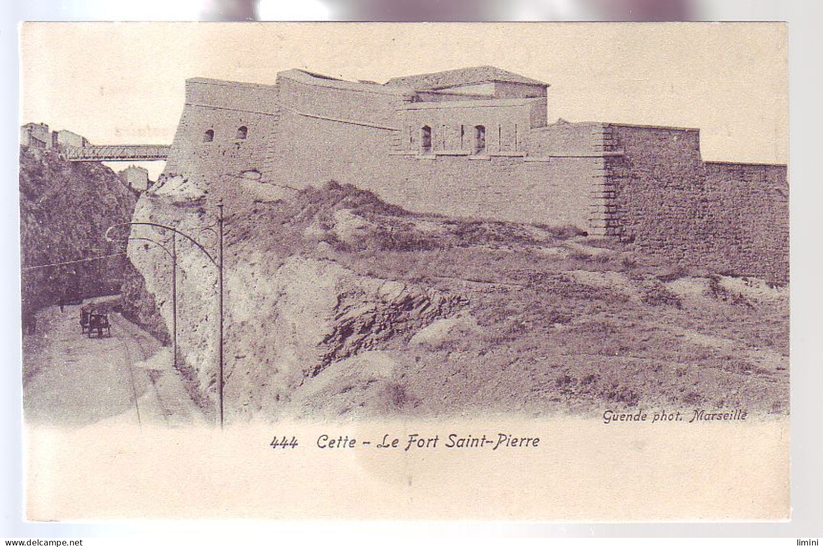 34 - CETTE - Le FORT SAINT-PIERRE - ANIMÉE - - Sete (Cette)