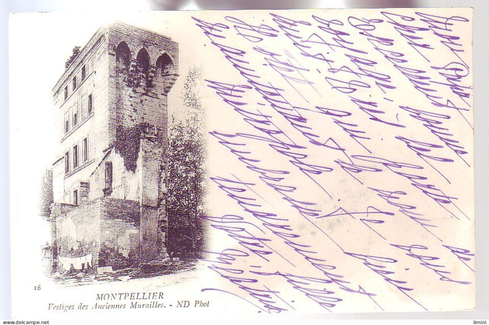 34 - MONTPELLIER - VESTIGE Des ANCIENNES MURAILLES - - Montpellier