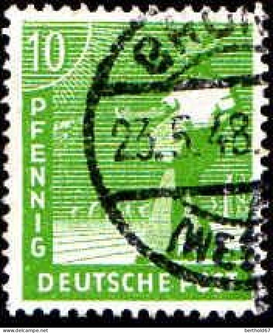 Allemagne Interzone Poste Obl Yv:35 Mi:946 Semeur (TB Cachet Rond) - Usati