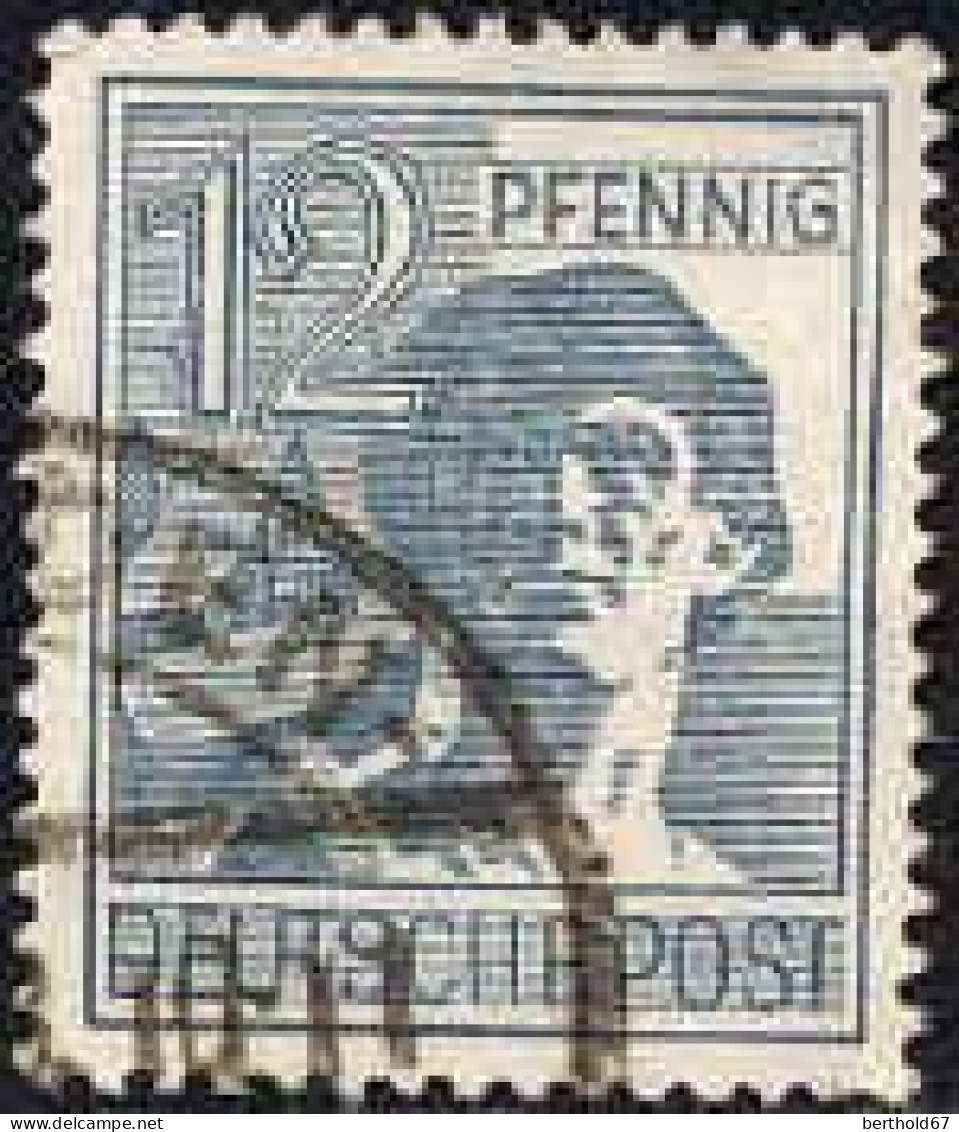 Allemagne Interzone Poste Obl Yv:36 Mi:947 Homme Au Marteau (cachet Rond) - Usati