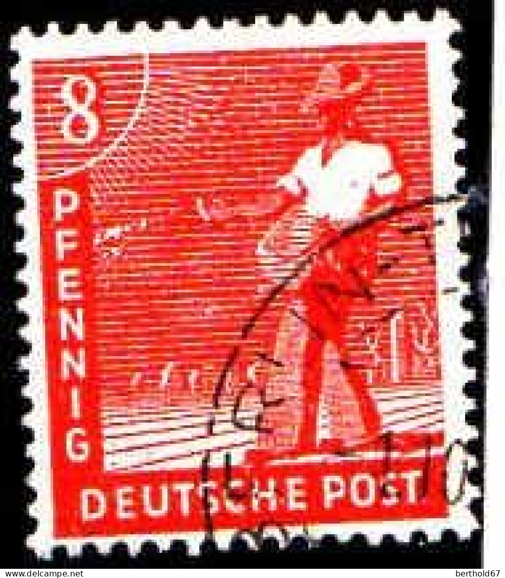 Allemagne Interzone Poste Obl Yv:34 Mi:945 Semeur (TB Cachet Rond) - Usati