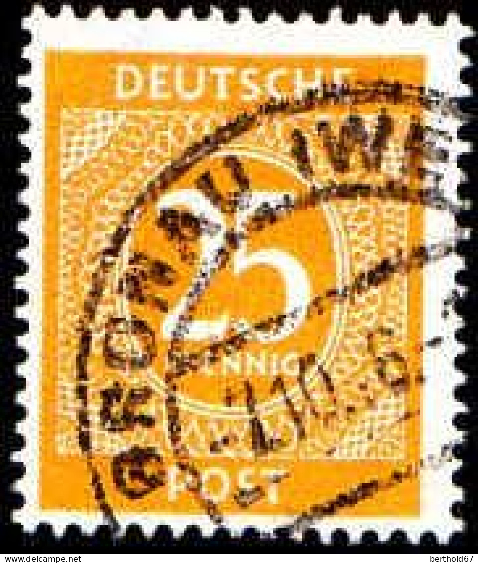 Allemagne Interzone Poste Obl Yv:16 Mi:926 Chiffre (TB Cachet Rond) - Gebraucht