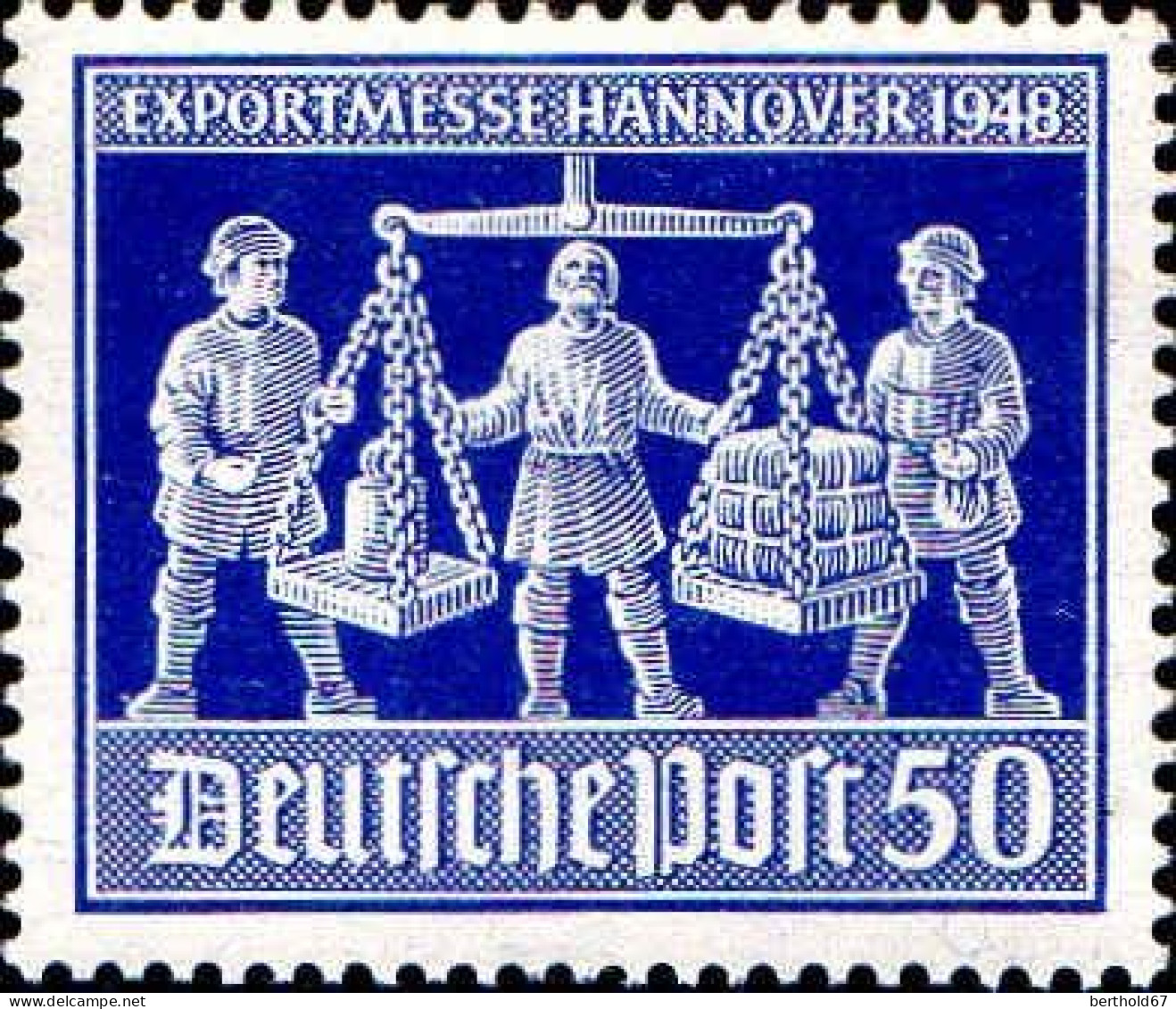 Allemagne Interzone Poste N** Yv:58 Mi:970 Exportmesse Hannover - Nuevos
