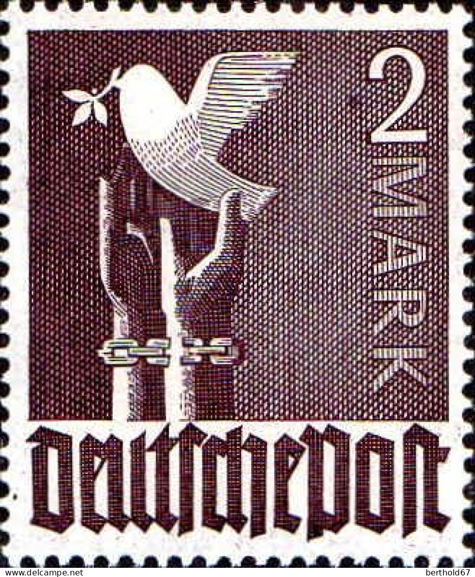 Allemagne Interzone Poste N** Yv:50 Mi:960 Colombe - Mint