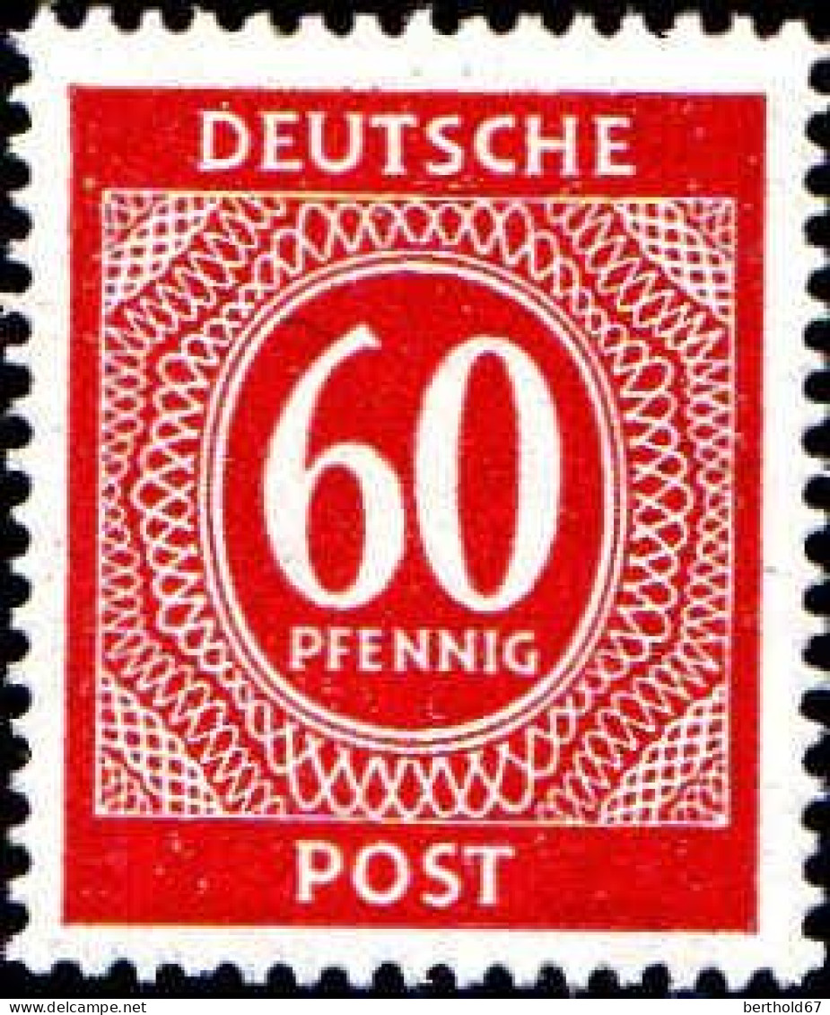 Allemagne Interzone Poste N** Yv:23 Mi:933 Chiffre - Mint