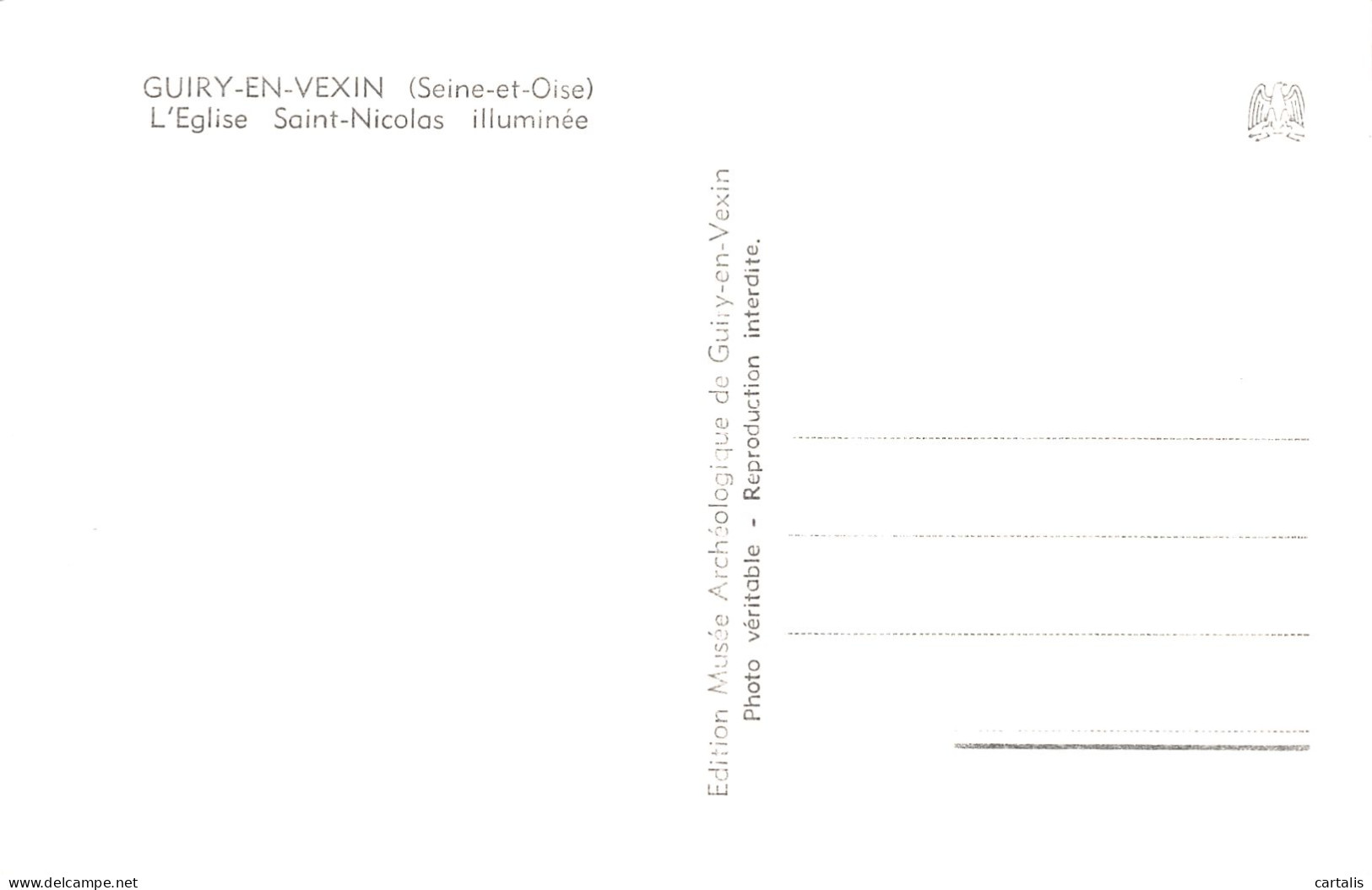 95-GUIRY EN VEXIN-N°4189-C/0037 - Guiry En Vexin