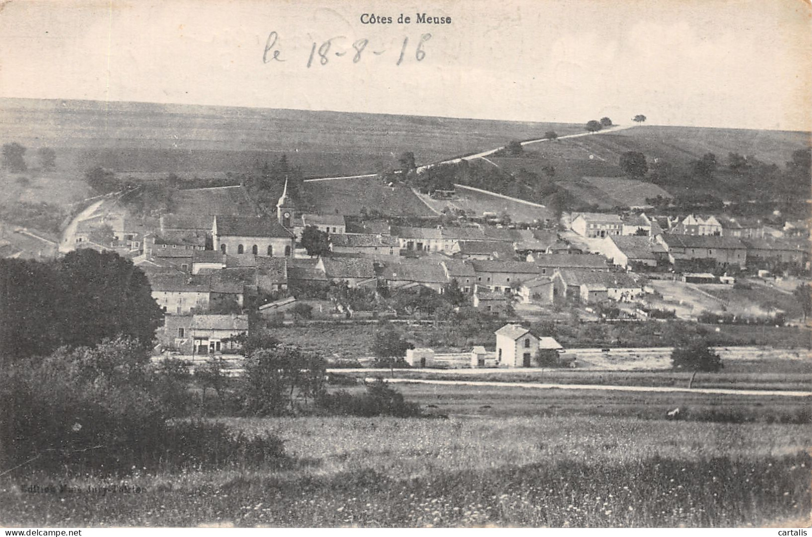 55-COTES DE MEUSE-N°4189-B/0295 - Autres & Non Classés