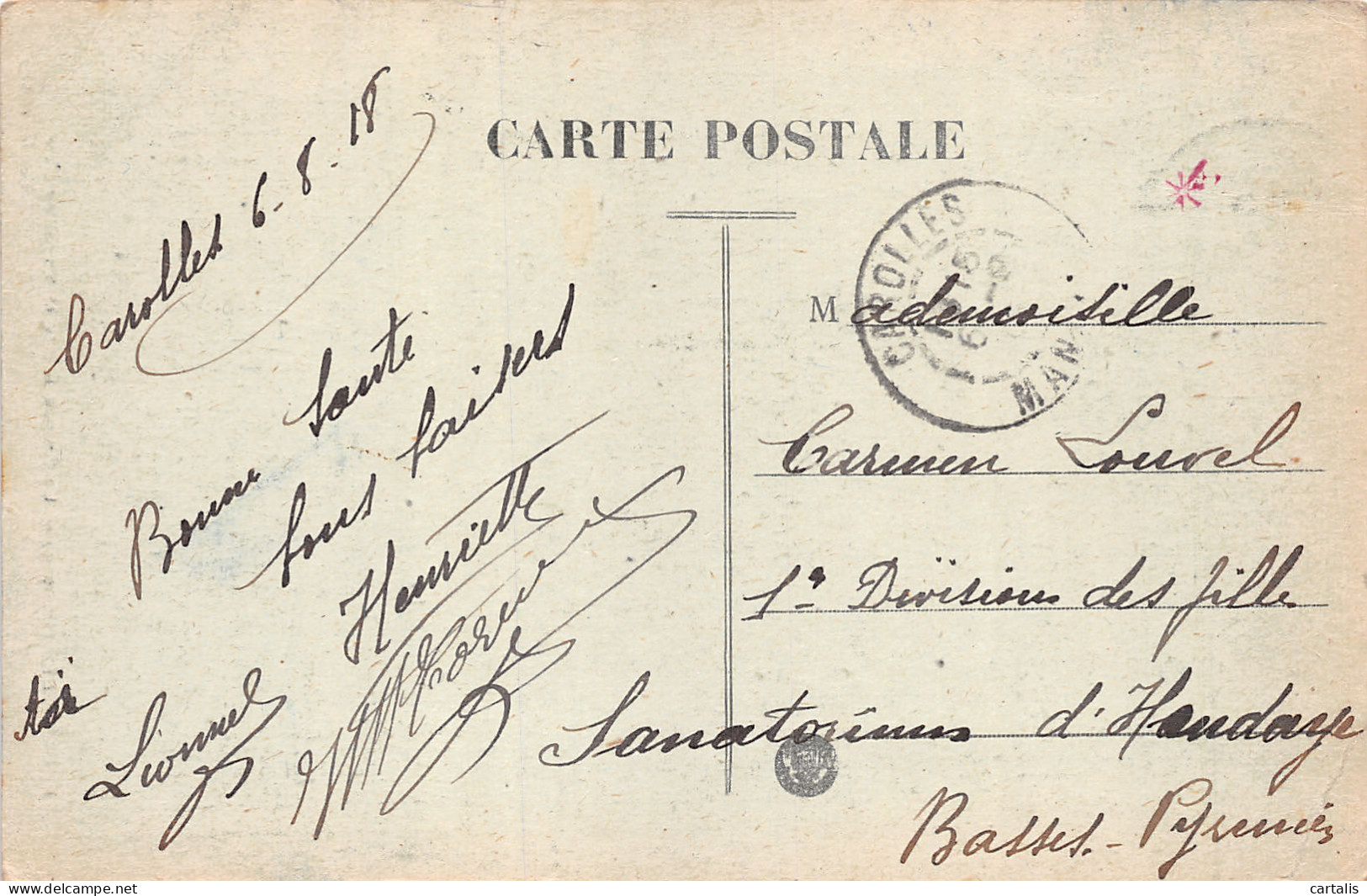 50-CAROLLES-N°4189-B/0151 - Altri & Non Classificati