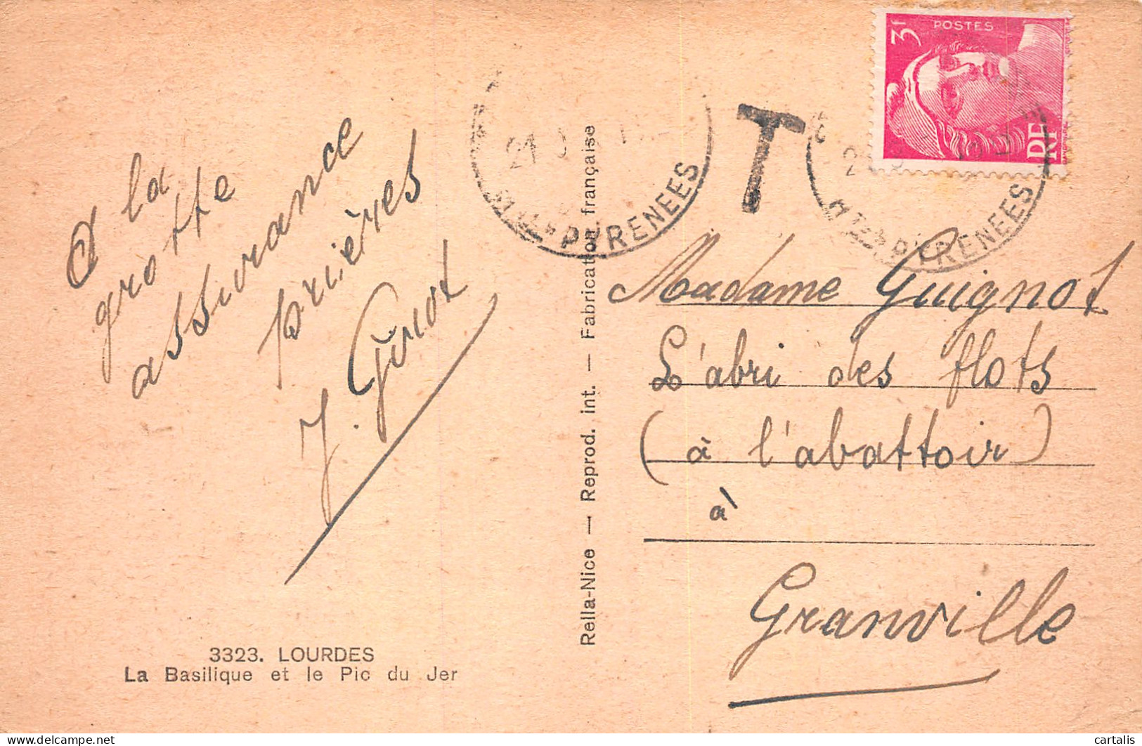 65-LOURDES-N°4189-B/0103 - Lourdes