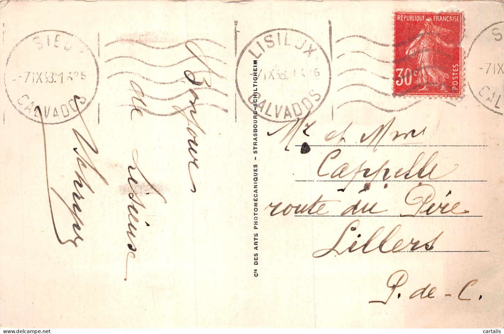 14-LISIEUX-N°4189-B/0049 - Lisieux