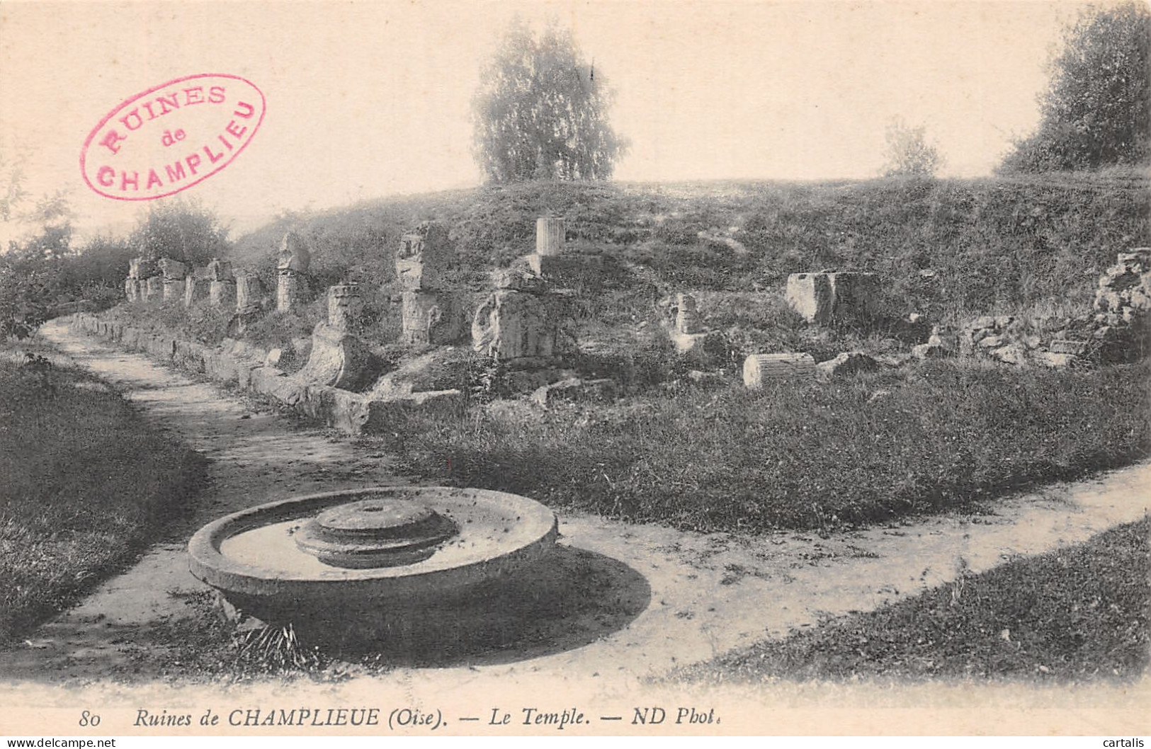 60-ORROUY RUINES DE CHAMPLIEUE-N°4189-B/0001 - Andere & Zonder Classificatie