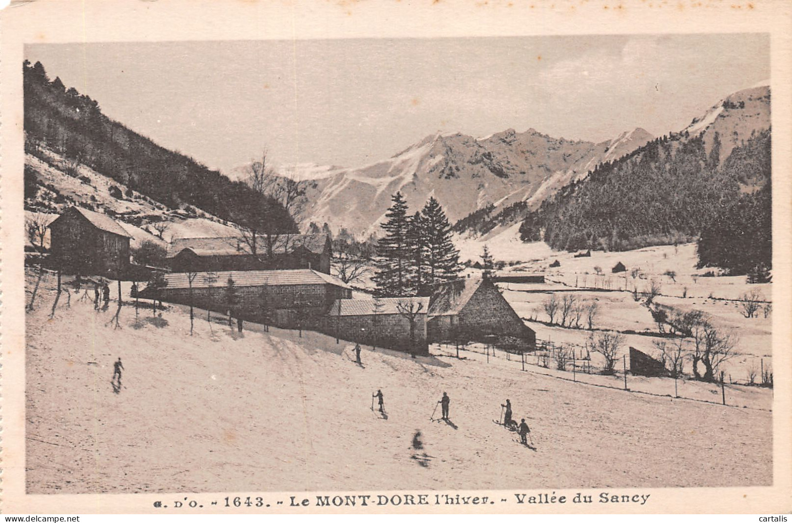 63-LE MONT DORE-N°4189-A/0383 - Le Mont Dore