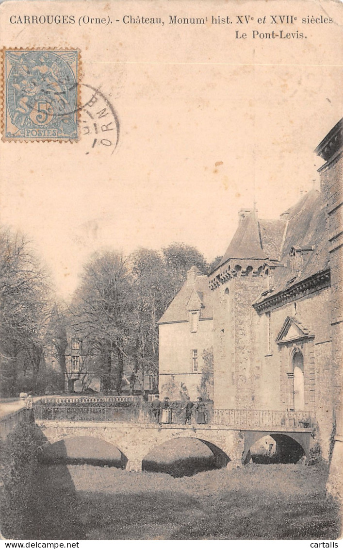 61-CARROUGES-N°4189-A/0311 - Carrouges