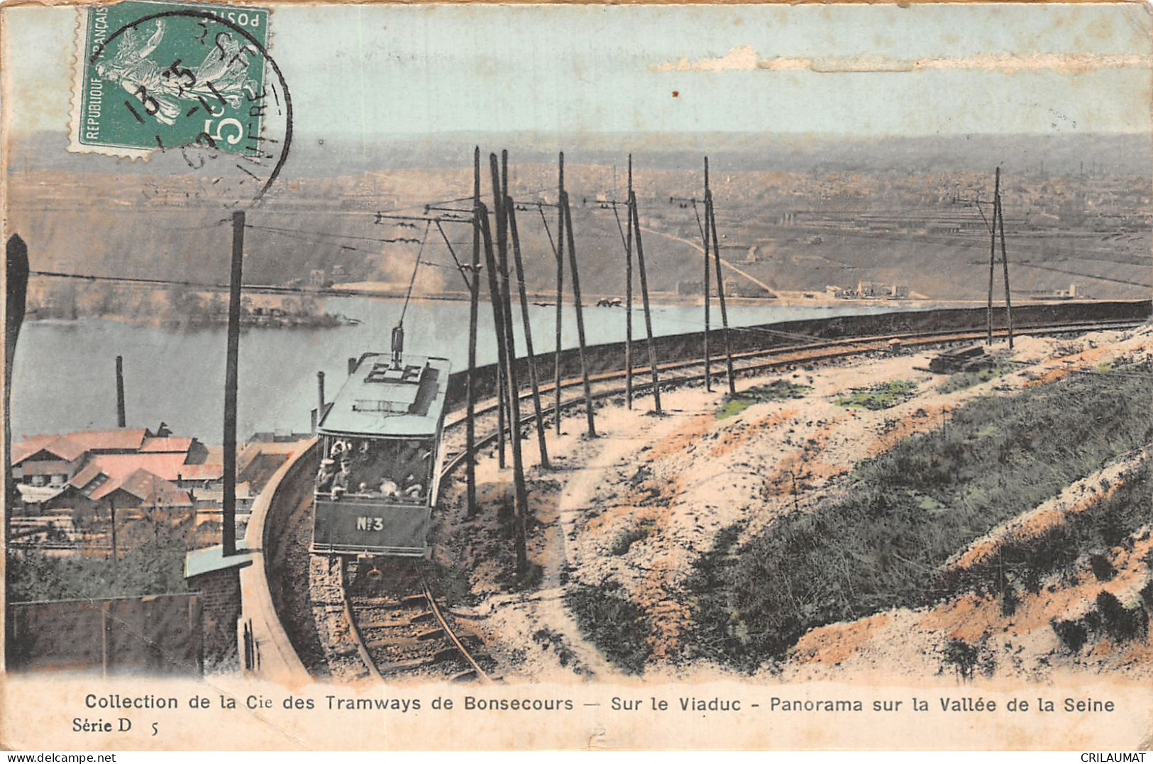 76-BONSECOURS LE VIADUC-N°LP5135-A/0299 - Bonsecours