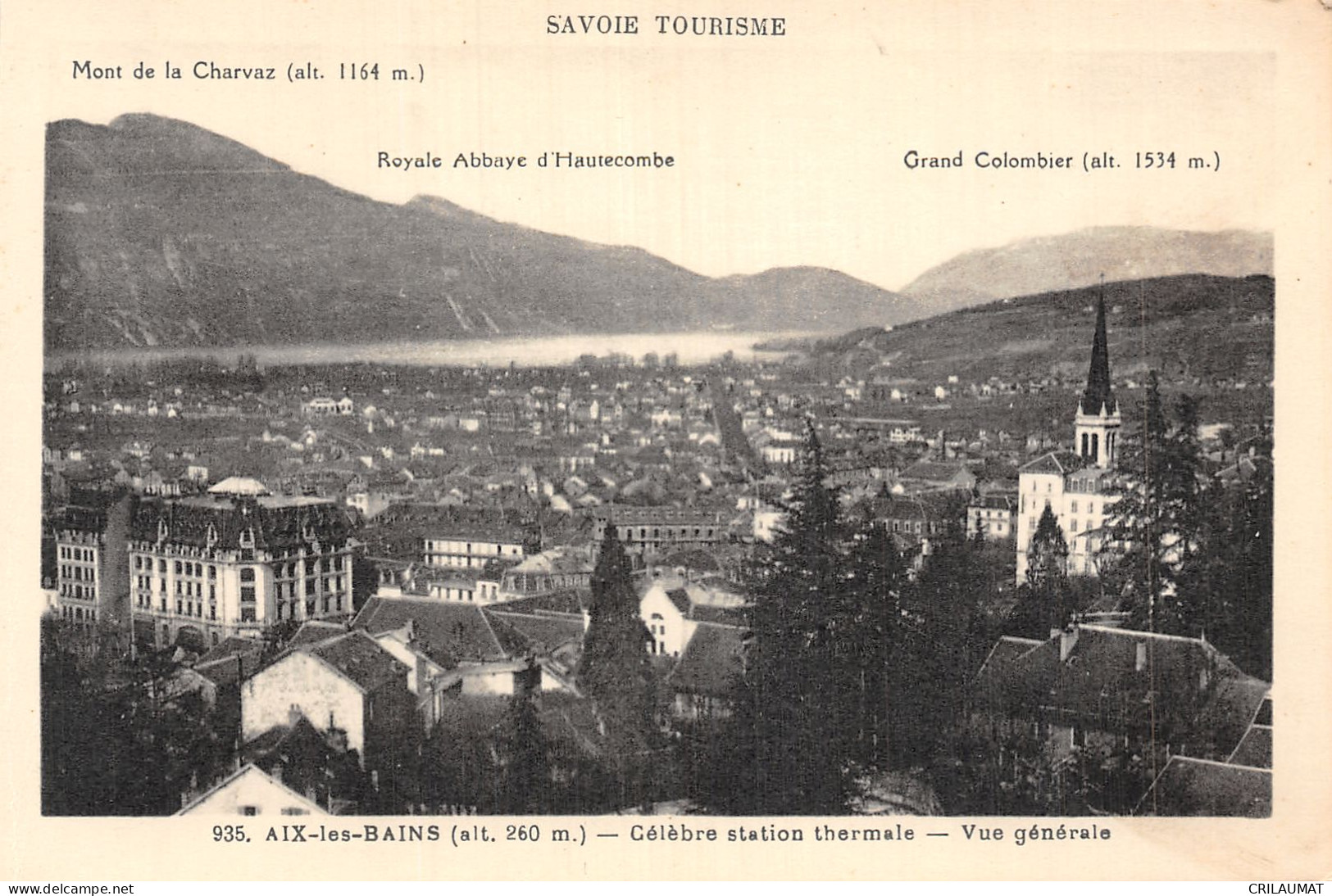 73-AIX LES BAINS-N°LP5135-A/0191 - Aix Les Bains