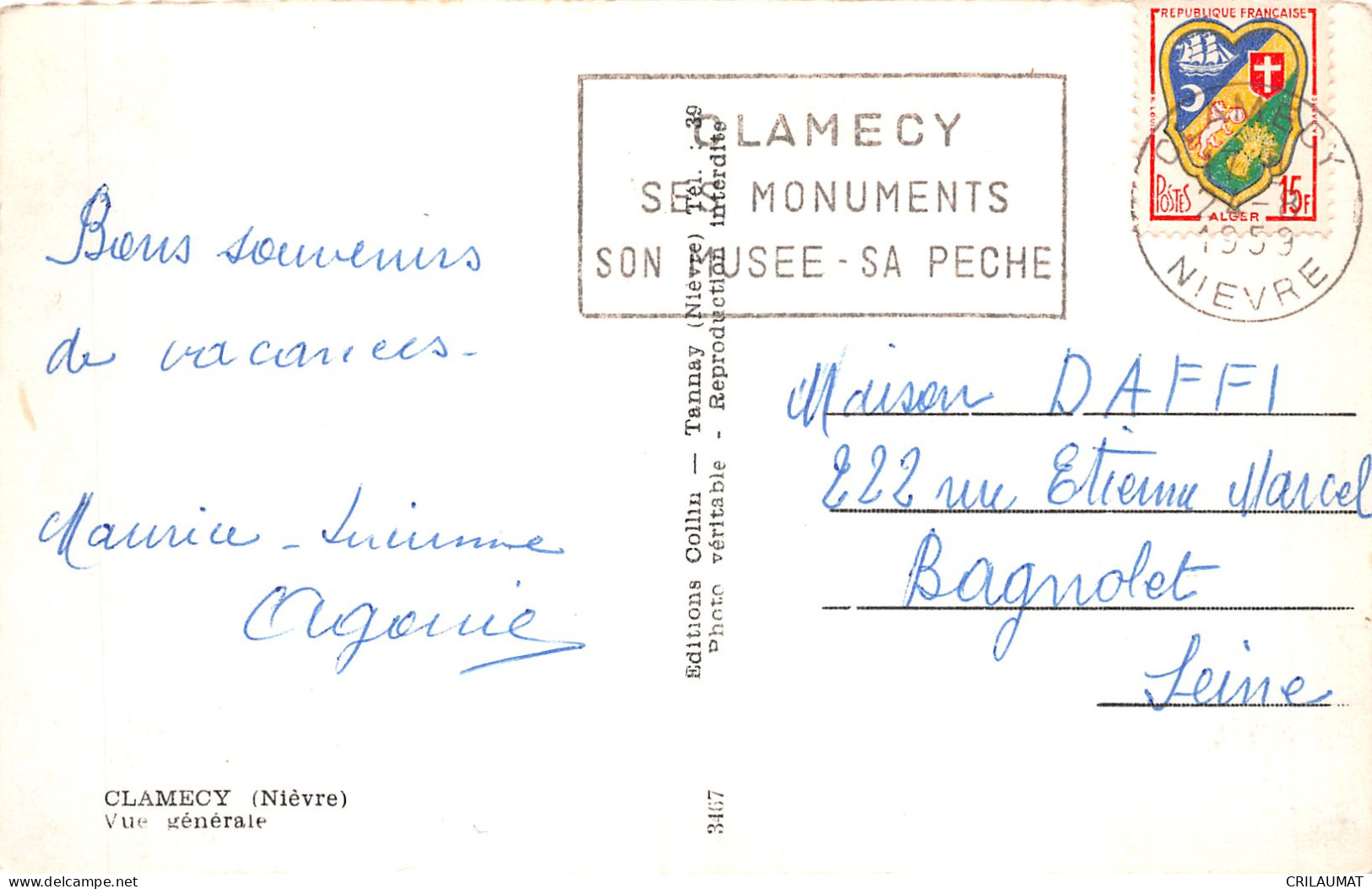 58-CLAMECY-N°LP5135-A/0143 - Clamecy