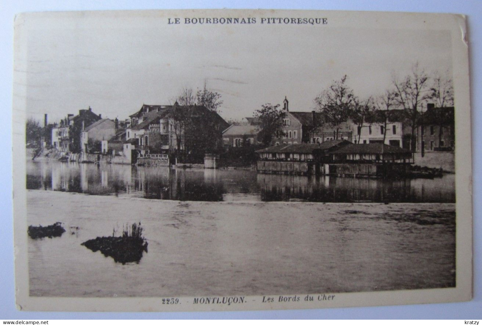 FRANCE - ALLIER - MONTLUCON - Les Bords Du Cher - 1939 - Montlucon