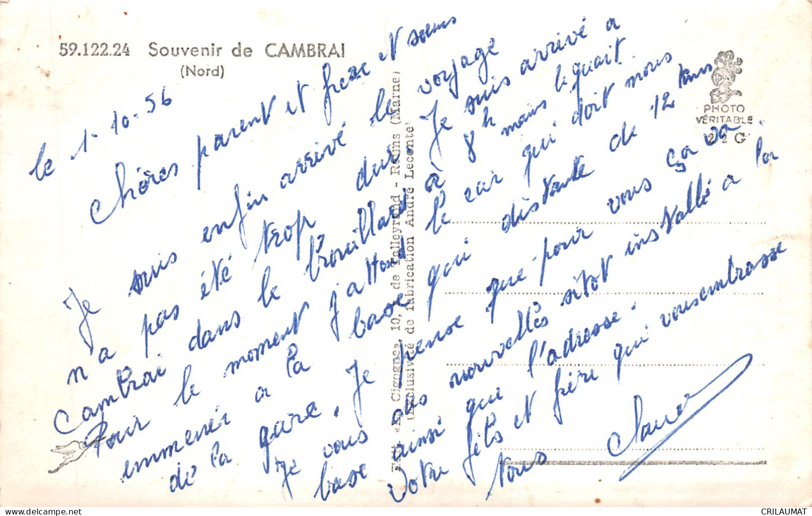 59-CAMBRAI-N°LP5134-H/0217 - Cambrai