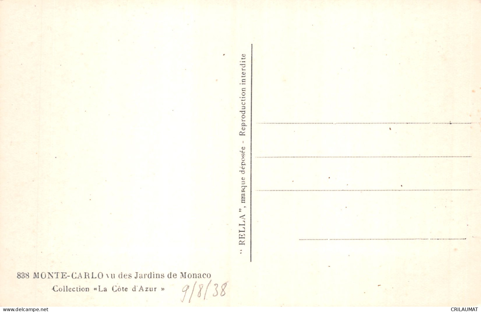 98-MONTE CARLO-N°LP5134-H/0105 - Altri & Non Classificati