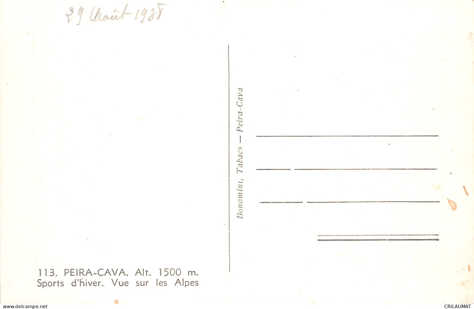 06-PIERA CAVA-N°LP5134-H/0099 - Altri & Non Classificati