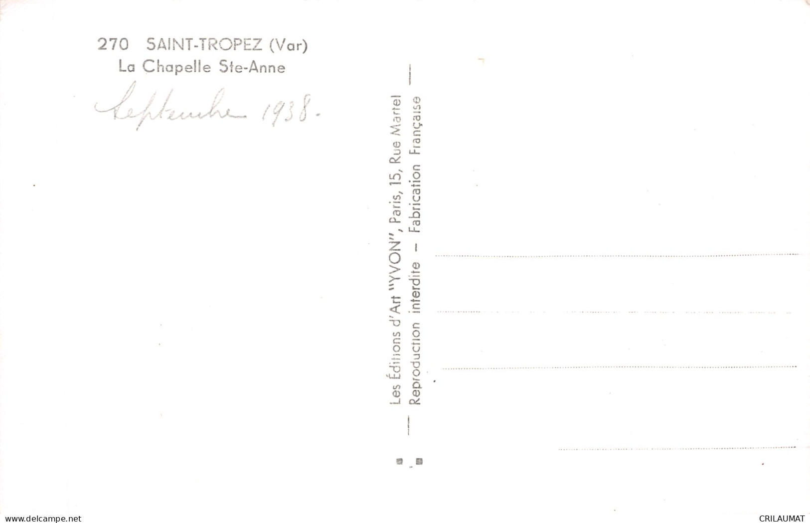 83-SAINT TROPEZ-N°LP5134-H/0067 - Saint-Tropez