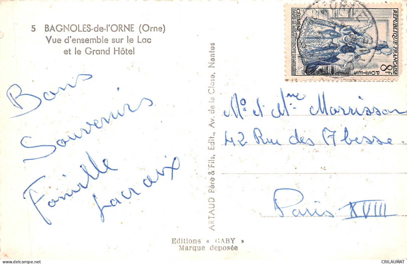 61-BAGNOLES DE L ORNE-N°LP5134-G/0323 - Bagnoles De L'Orne