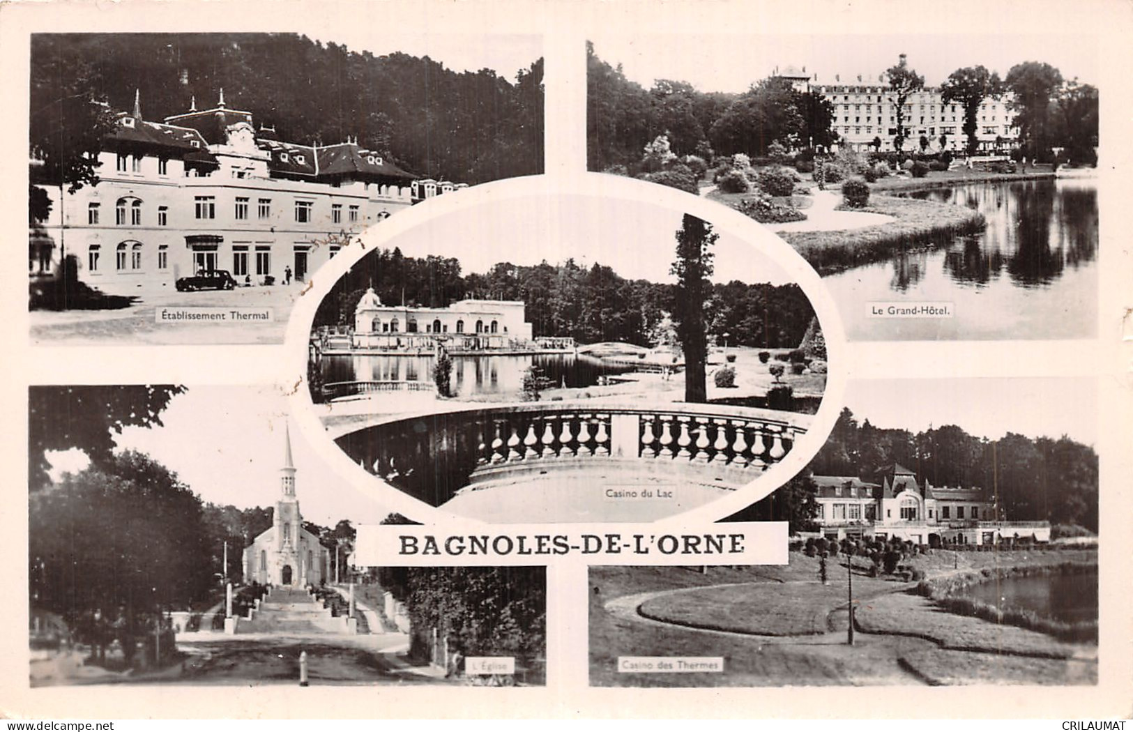 61-BAGNOLES DE L ORNE-N°LP5134-G/0309 - Bagnoles De L'Orne