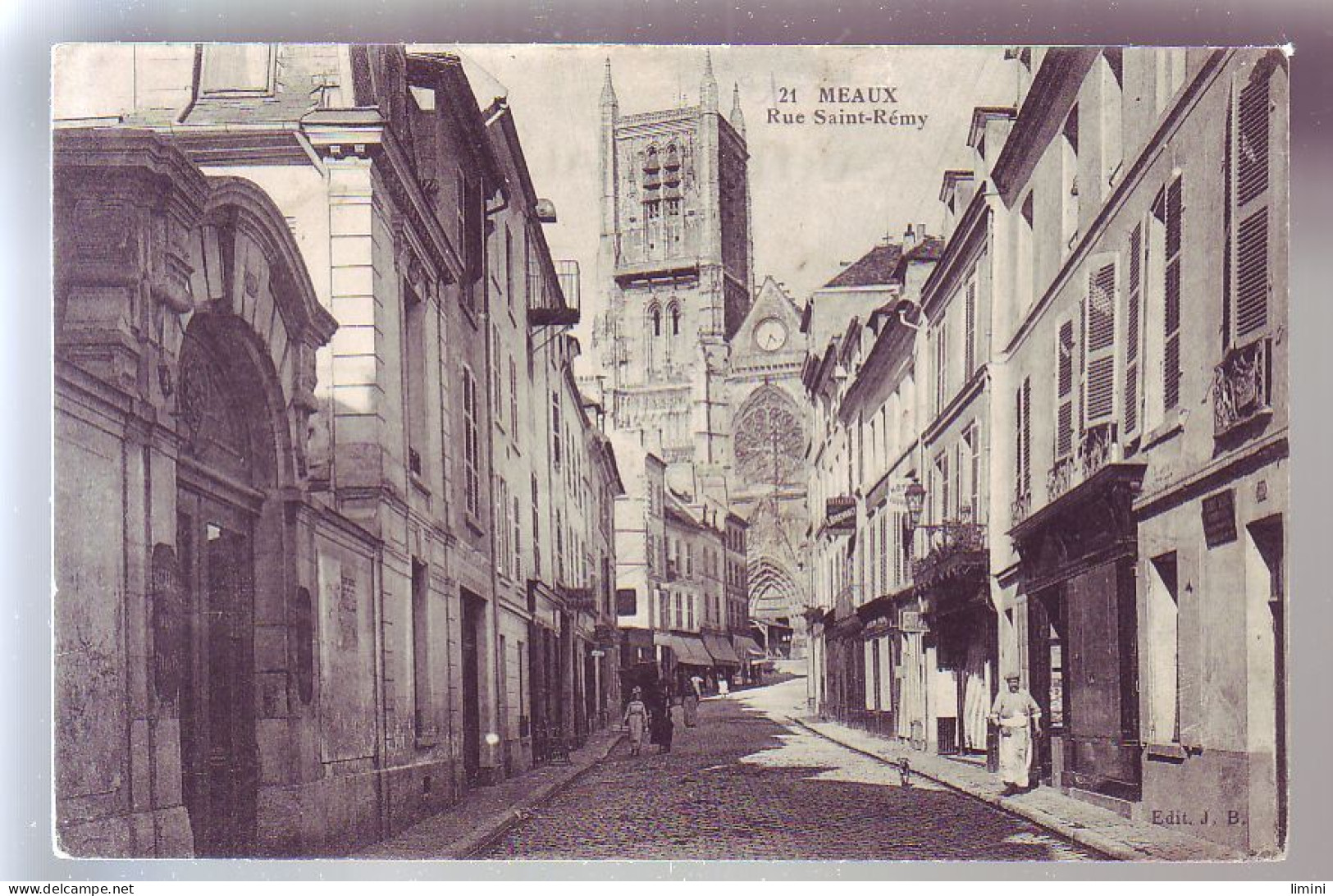 77 - MEAUX - RUE SAINT REMY - ANIMÉE - - Meaux