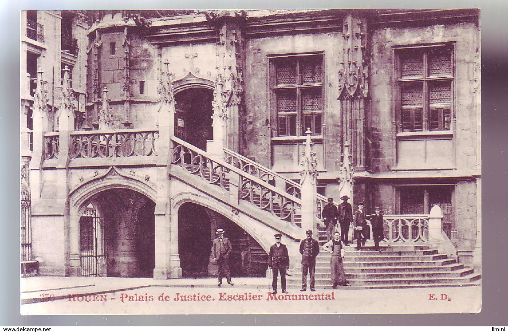 76 - ROUEN - PALAIS De JUSTICE - ANIMÉE - - Rouen