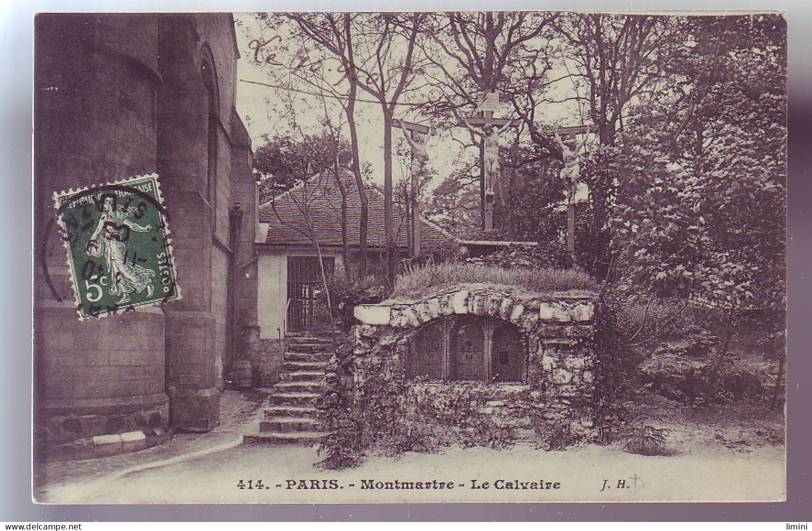 75 - PARIS - MONTMARTRE - Le CALVAIRE - - Autres Monuments, édifices