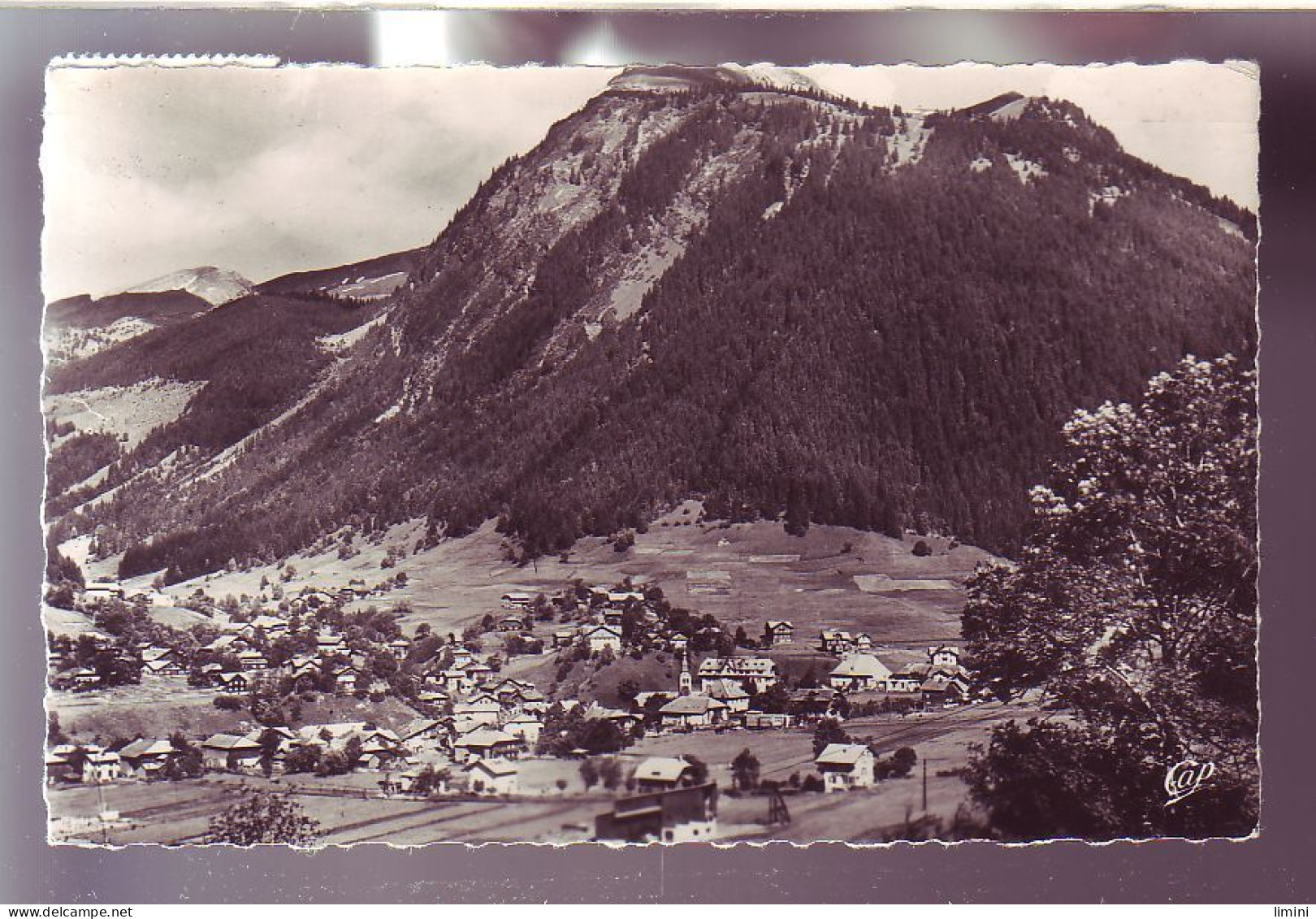 74 - MORZINE - VUE GÉNÉRALE Du CENTRE Et La POINTE De RECHASSAUX - - Morzine