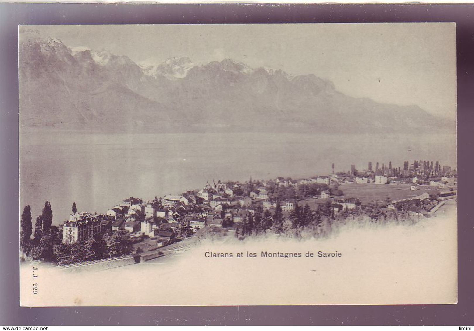 73 - CLARENS - PANORAMA Du VILLAGE Et Des MONTAGNES De SAVOIE - - Sonstige & Ohne Zuordnung