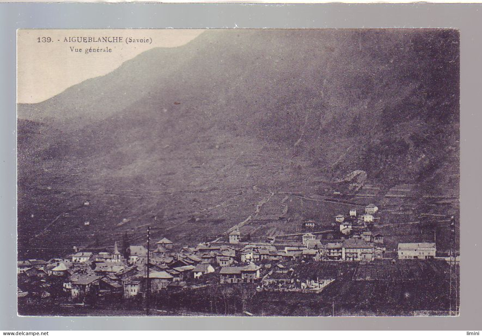 73 - AIGUEBLANCHES - VUE GÉNÉRALE - ENVIRONS De MOUTIERS -  - Autres & Non Classés