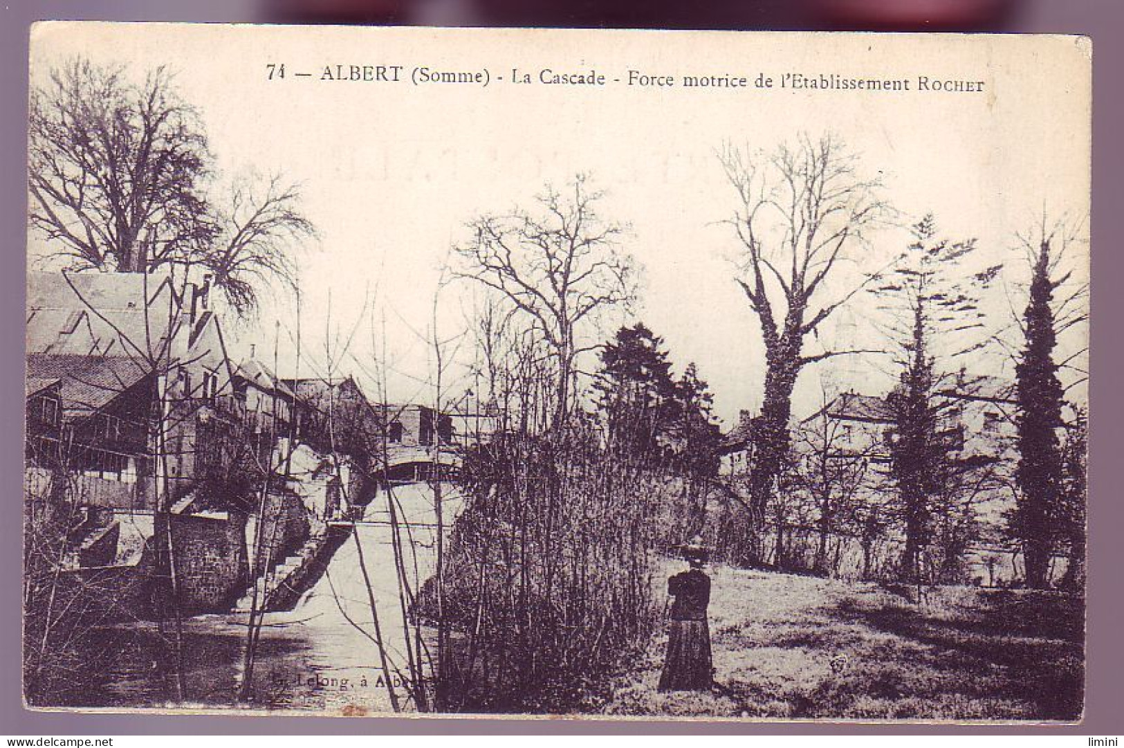 80 - ALBERT - LA CASCADE - FORCE MOTRICE De L'ETABLISSEMENT ROCHET - - Albert