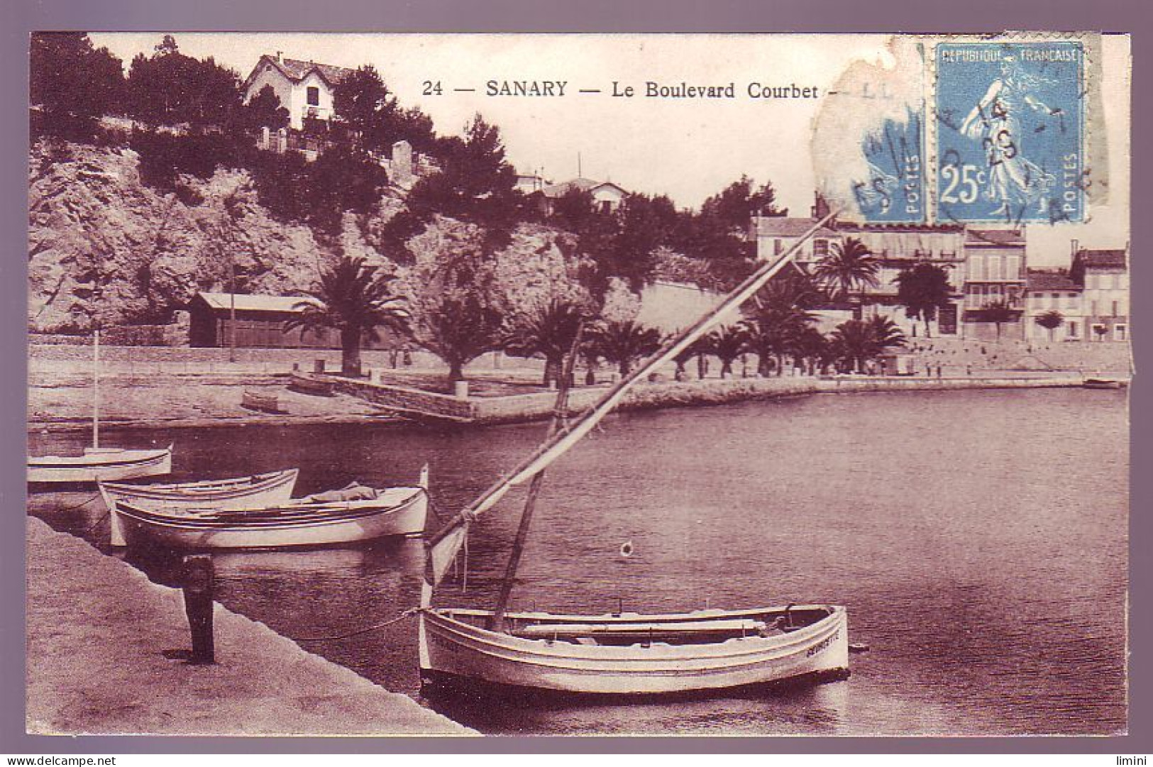 83 - SANARY - BOULEVARD COURBET -  - Sanary-sur-Mer