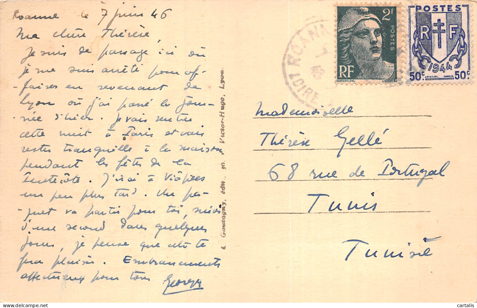 69-LYON-N°4189-F/0137 - Other & Unclassified