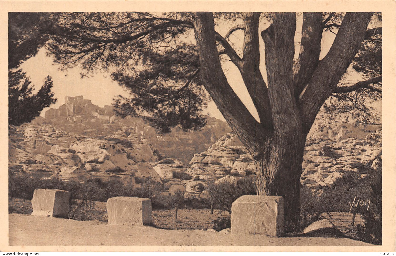 13-LES BAUX-N°4189-F/0115 - Les-Baux-de-Provence