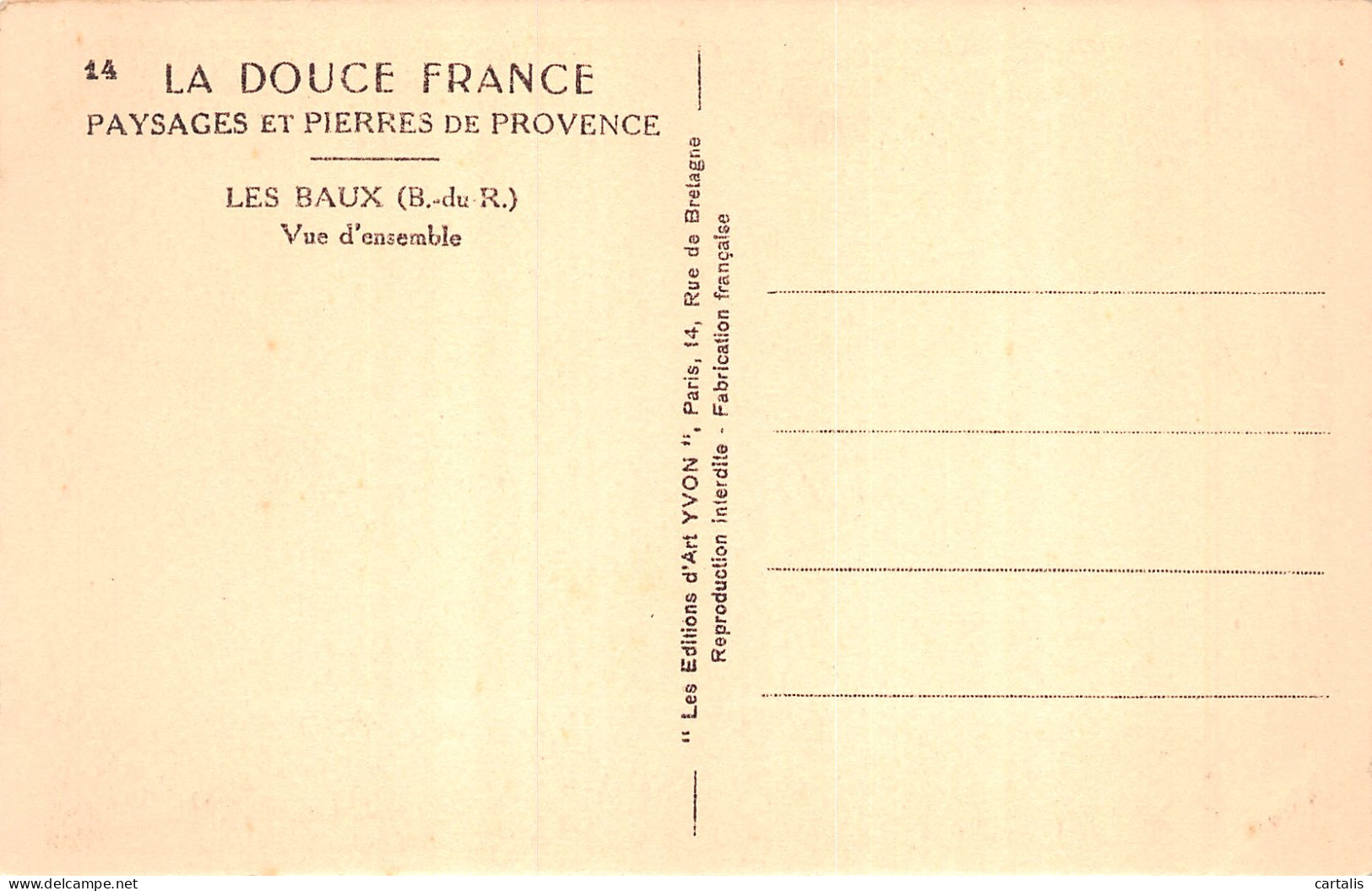 13-LES BAUX-N°4189-F/0115 - Les-Baux-de-Provence