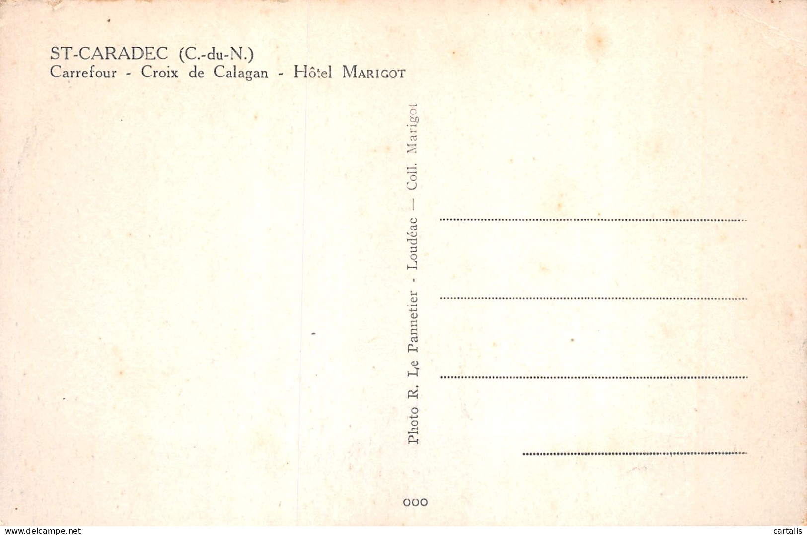 22-SAINT CARADEC-N°4189-F/0077 - Andere & Zonder Classificatie