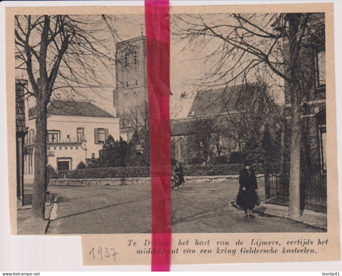 Didam - Dorp, Kerk - Orig. Knipsel Coupure Tijdschrift Magazine - 1937 - Non Classés