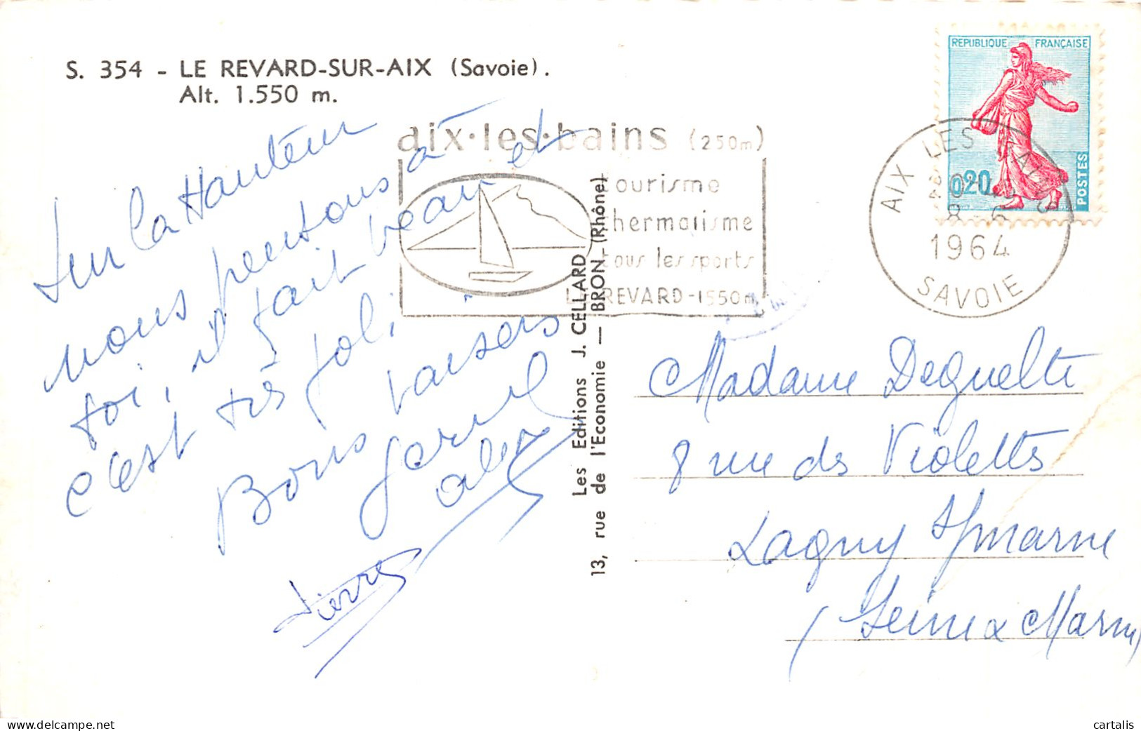 73-LE REVARD SUR AIX-N°4189-D/0365 - Other & Unclassified