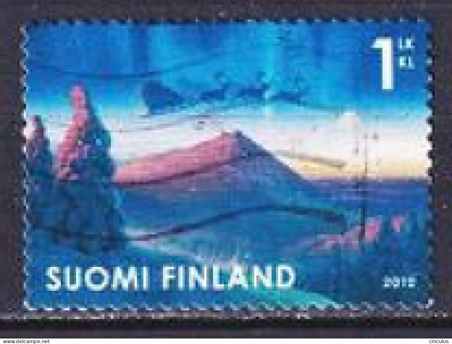 2010. Finland. Christmas, Fell Landscape. Used. Mi. Nr. 2059 - Gebraucht