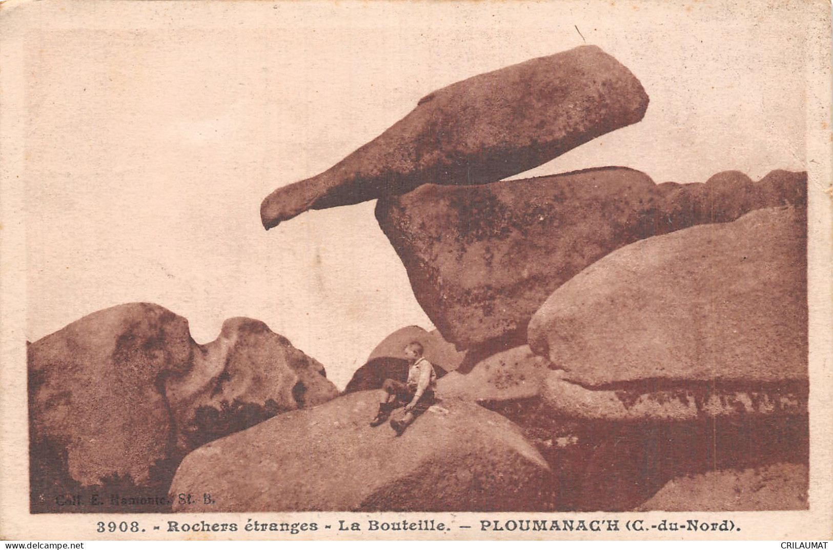22-PLOUMANACH ROCHER LA BOUTEILLE-N°LP5135-D/0115 - Ploumanac'h