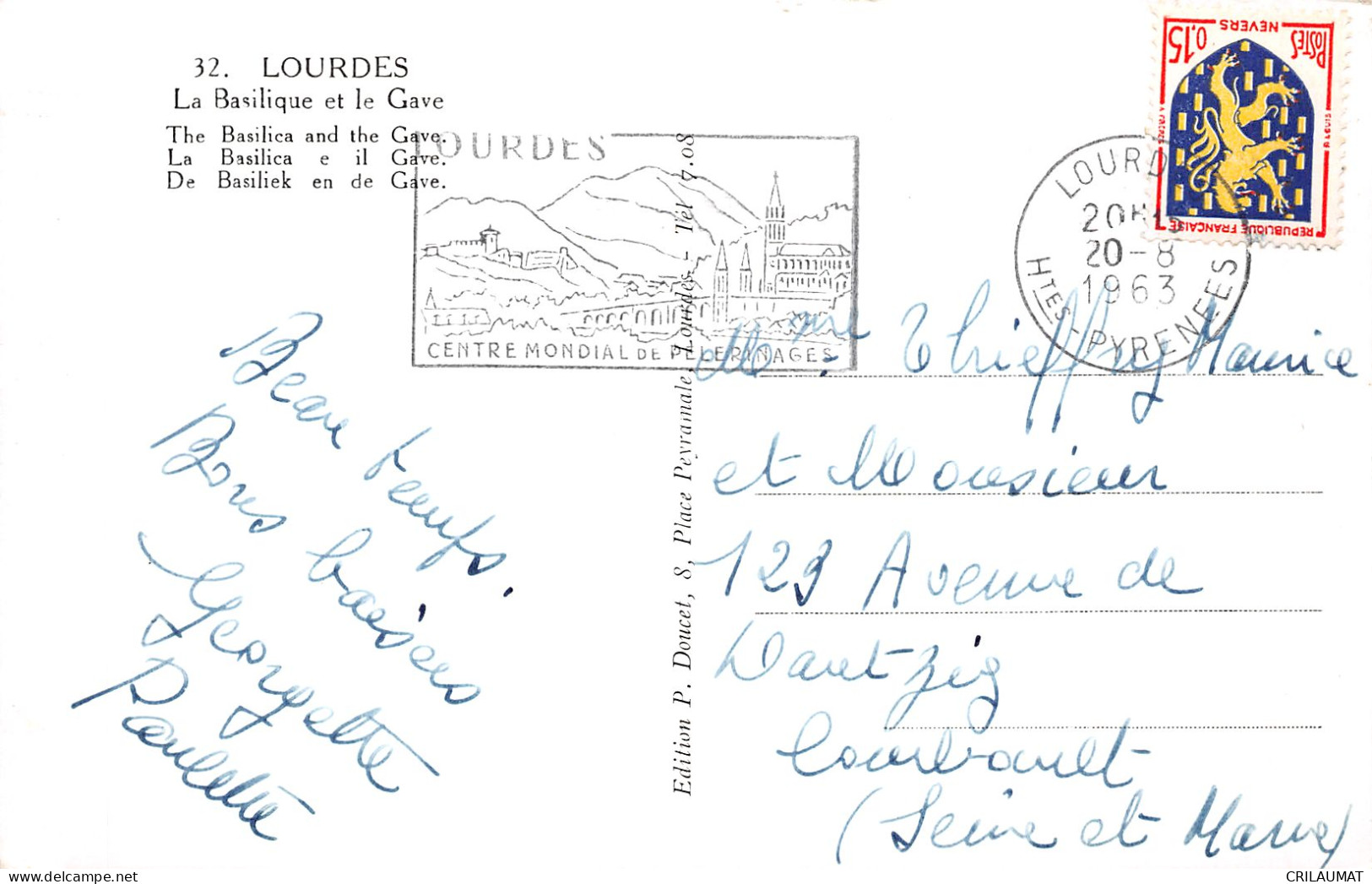 65-LOURDES-N°LP5135-C/0303 - Lourdes